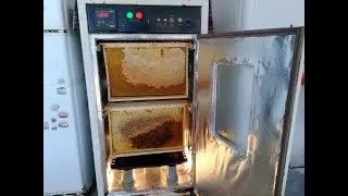 ДЕКРИСТАЛЛИЗАТОР -как растопить прошлогодний мед в рамках- decrystallizer honey.