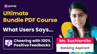 What Users Says | Guidely Bundle PDF Course | Ms. Suchismita