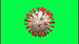 Coronavirus (COVID-19) Animated Green Screen Chroma Key - Copyright FREE Videos