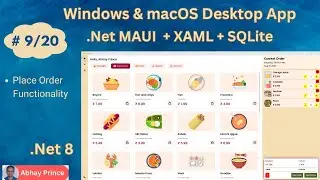 Part 9 of 20 - Build an Offline Desktop App using .Net MAUI + XAML + SQLite - .Net 8 by Abhay Prince