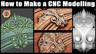 How to Make a CNC Modelling in Blender 3.0 | Brush Alpha