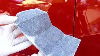 Tried To Fix Keyed Scratch On Red Car