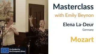 Elena La Deur - Mozart G major Concerto - MASTERCLASS