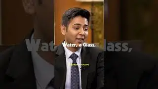 Proposing to a glass of water!! 😂