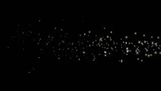 magic particles Black screen video