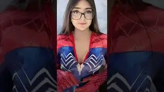 Periscope live video daily | Check my spidey outfit Pretty girl live broadcast 54