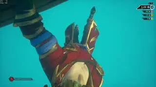 cannonball injures pirate- sea of thieves