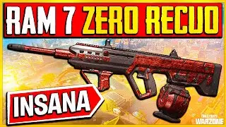 NOVA CLASSE RAM 7 ZERO RECUO É META INSANO NO WARZONE 3! MELHOR CLASSE RAM 7 WARZONE 3