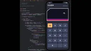 Calculator app using SwiftUI