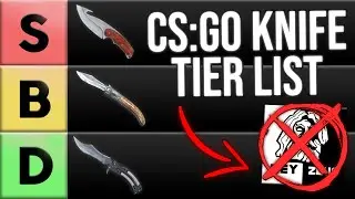 THE ONLY GOOD CS:GO KNIFE TIER LIST!