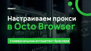 Настройка прокси в Octo Browser