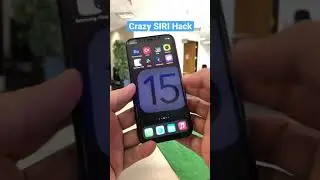 Crazy iPhone SIRI trick 🤫