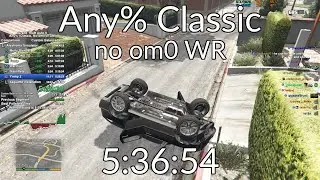 GTA 5 Any% Classic No om0 Speedrun in 5:36:54 (World Record)