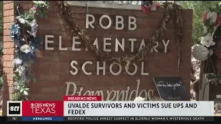 Uvalde school shooting survivors, victims sue UPS and FedEx