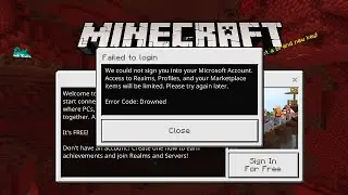 How To Fix Error Code Drowned In Minecraft.