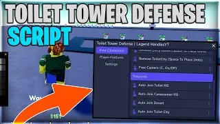 [🧨EP 69 PART 1] Roblox Toilet Tower Defense Script Auto Farm Auto Place & Upgrade Pastebin 2023