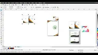 How To Create Letterhead Design In Coreldraw - Ahsan Sabri