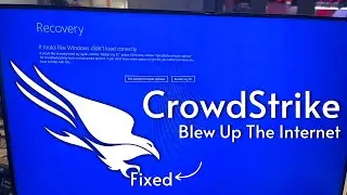 CrowdStrike Issue Broke the Internet - Watch How I Fixed It!