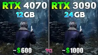 RTX 3090 vs RTX 4070 - Test in 10 Games