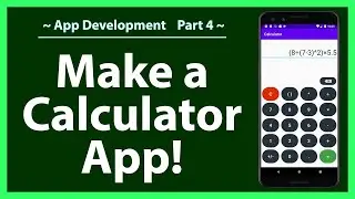 How to make a calculator in Android Studio 2020 | Part 4