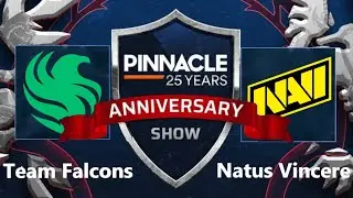 🔴DOTA 2 [RU] Team Falcons vs Natus Vincere [bo3] Pinnacle 25 Year, Group Stage, Group B