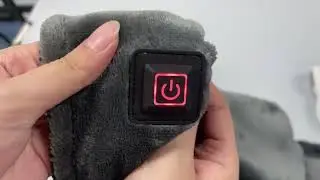Premium USB Heated Travel Shawl Blanket: Warm Plush Fleece Cape-Electric Blankets