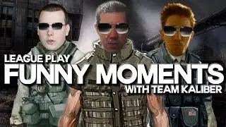 COD GHOSTS: LEAGUE PLAY FUNNY MOMENTS WITH TEAM KALIBER!!