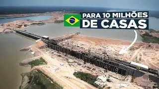 A Incrível Barragem no Rio Madeira - Brasil