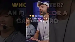 Who is faster? An F1 driver 🏎 or a gaming pro 🎮? Watch in out YouTube! @valorant @tarik #yuki