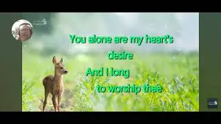 As the deer gospel song Karaoke Cover