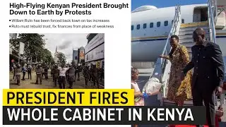 High Flying Kenyan President Brought Down to Earth by Protests