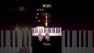 ATEEZ - WORK Piano Cover #WORK #ATEEZ #PianellaPianoShorts