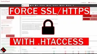 How to Force SSL (add https) in cPanel with .htaccess to Your Website