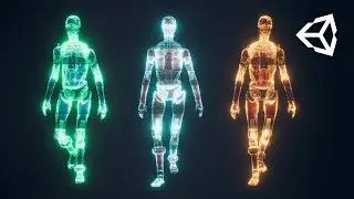 HOLOGRAM using Unity Shader Graph