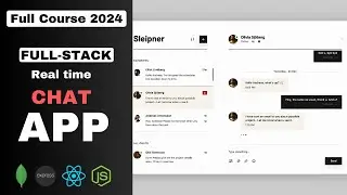 Build a Complete Chat App with MERN Stack | MongoDB, JWT, Socket.io, Daisy UI
