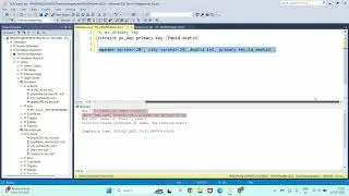 How to Make Multiple Columns as Primary Key SQL  Server ? | Make two column as Primary Key