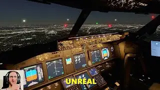 INSANE Traffic Volume in Microsoft Flight Simulator! (DCA River Visual) PMDG 737