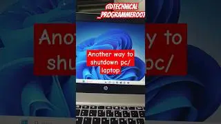 Another way to shutdown pc/laptop| #python #cmd #windows #viral #trending