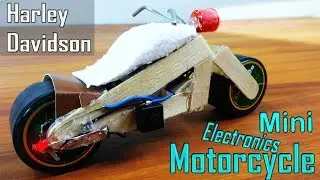 How to Make a Mini Electric Motorcycle(Harley Davidson)