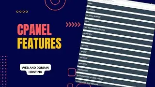 Features of a Cpanel |Email Accounts|Email Autoresponders|Email Forwarders