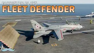 F-14 Tomcat Defending the Fleet | DCS World 4K Gameplay