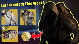 LIVE - DESTINY 2 | XUR IS SELLING EXOTIC CLASS ITEMS FOR THE FIRST TIME!