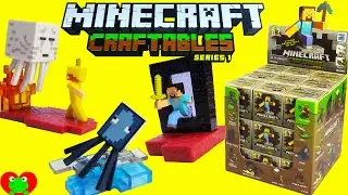 Minecraft Craftables Series 1 Blind Box Buildable Figures
