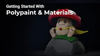 18 - ZBrush for iPad - Polypaint and Materials