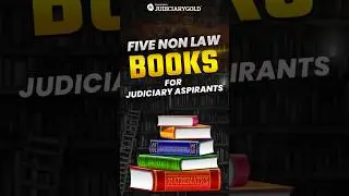 5 Must-Read Non-Law Books for Judiciary Exam Aspirants #JudiciaryExam #JudiciaryPreparation