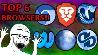 TOP 6 WEB BROWSERS! (5 out of 6 are Blue!)