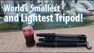 World's Smallest & Lightest Tripod! - Sirui T-025X!