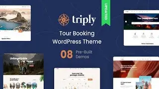 Triply - Tour Booking WordPress Theme Free Download