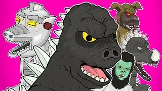 ♪ GODZILLA VS MECHAGODZILLA THE MUSICAL - Animated Song