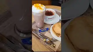 I was late for our midday snack 😋 ☕️Midday snack at Costa Coffee in Keynsham ☕️ 😋  